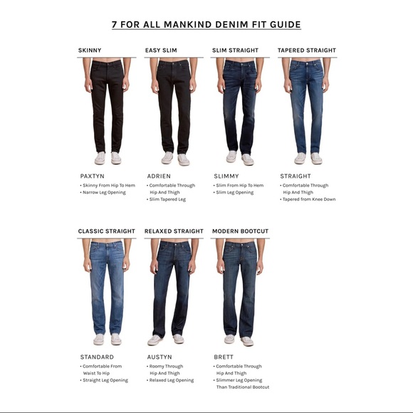 👖|•7FAM•| Luxe Performance Austyn Relaxed Straight Jeans 33x34👖 - Picture 10 of 10